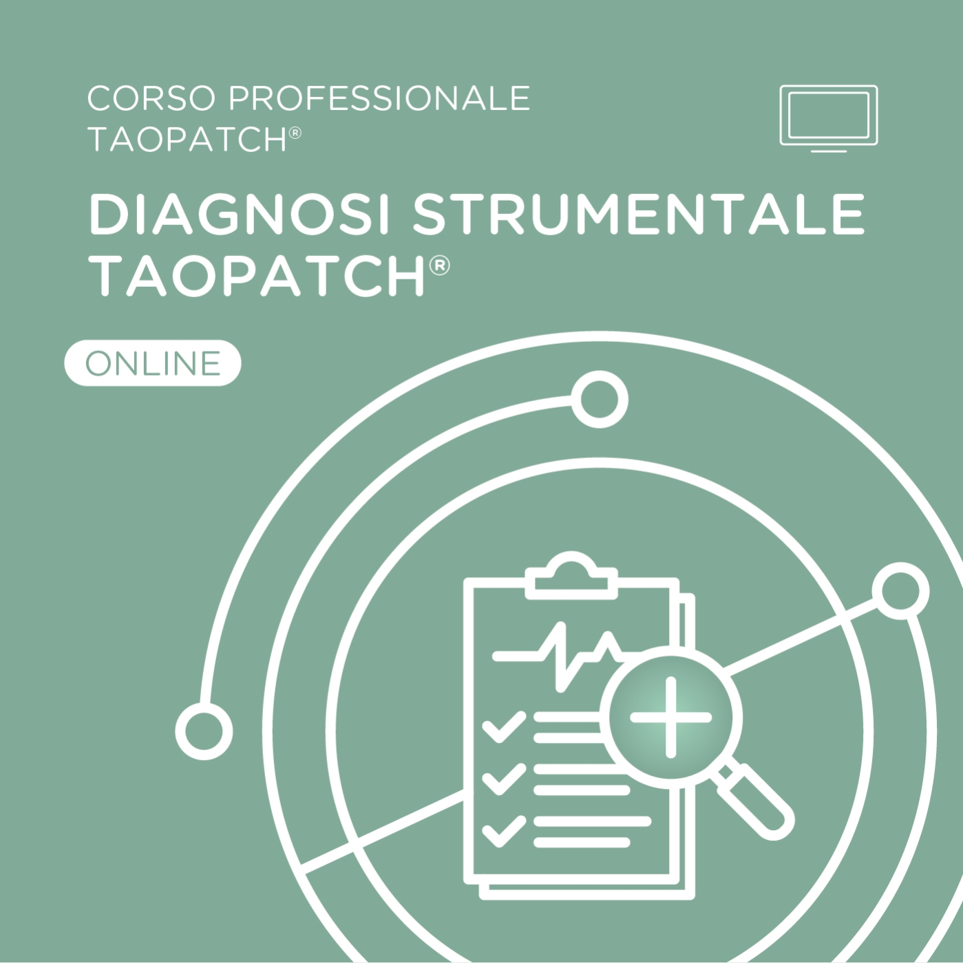 CORSO PROFESSIONALE TAOPATCH® - DIAGNOSI STRUMENTALE TAOPATCH